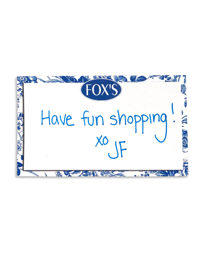 Gift Card – FOX'S - Online