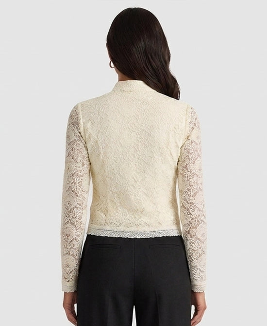 
Lace Blouse in IVORY view 2