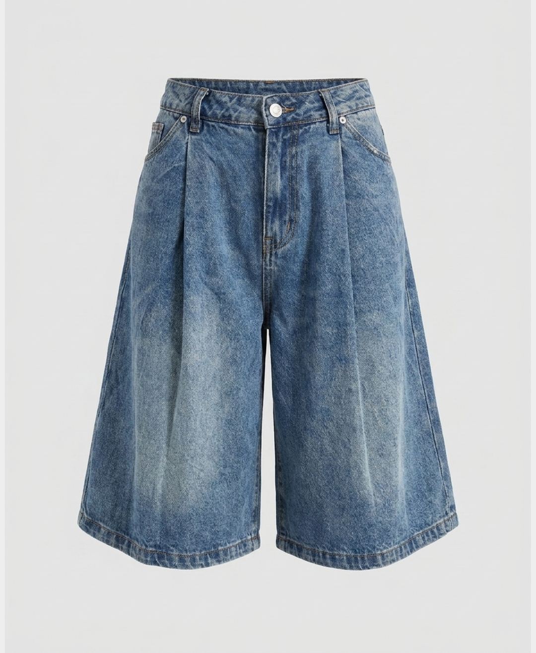 Bermuda Shorts w/ Open Side Overlay – FOX'S - Online