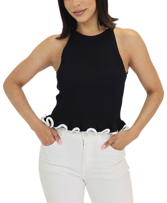 Ruffle Top view 