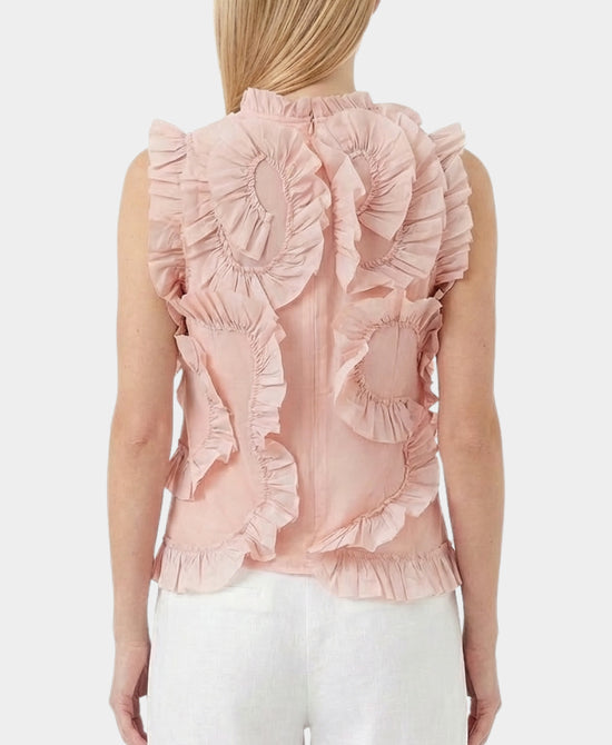 Ruffle Trim Blouse view 2