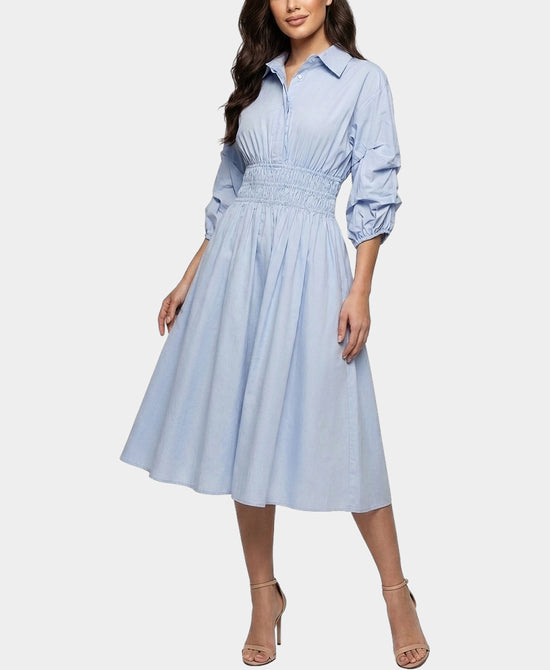
Midi Dress in LIGHT BLUE view 1