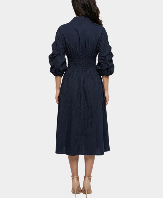 
Midi Dress in NAVY view 2
