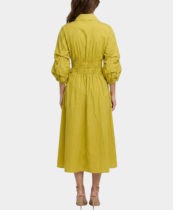 
Midi Dress in MUSTARD view 2