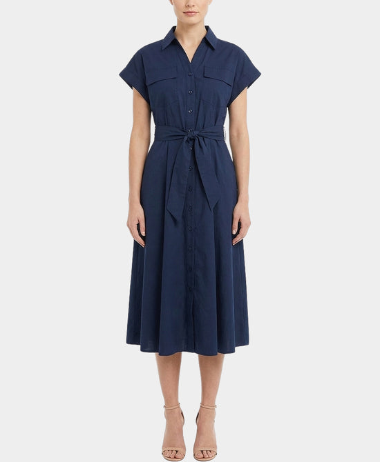 Solid Midi Dress view 1