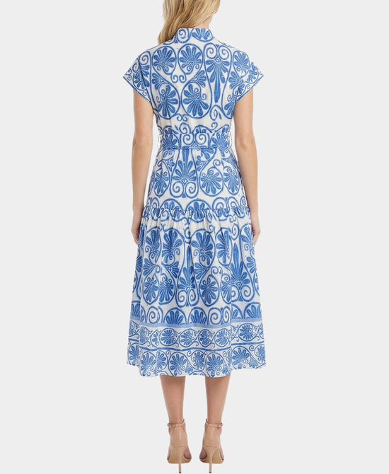 Printed Midi Dress view 2