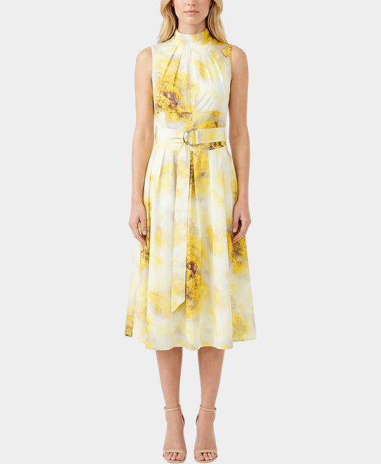 Printed Midi Dress view 1