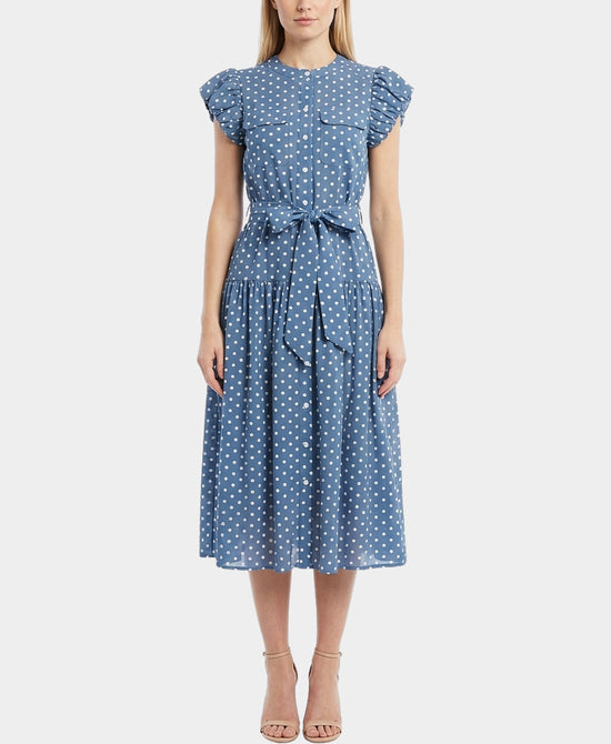 Polka Dot Midi Dress view 1