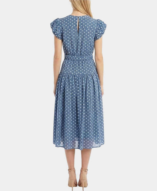 Polka Dot Midi Dress view 2
