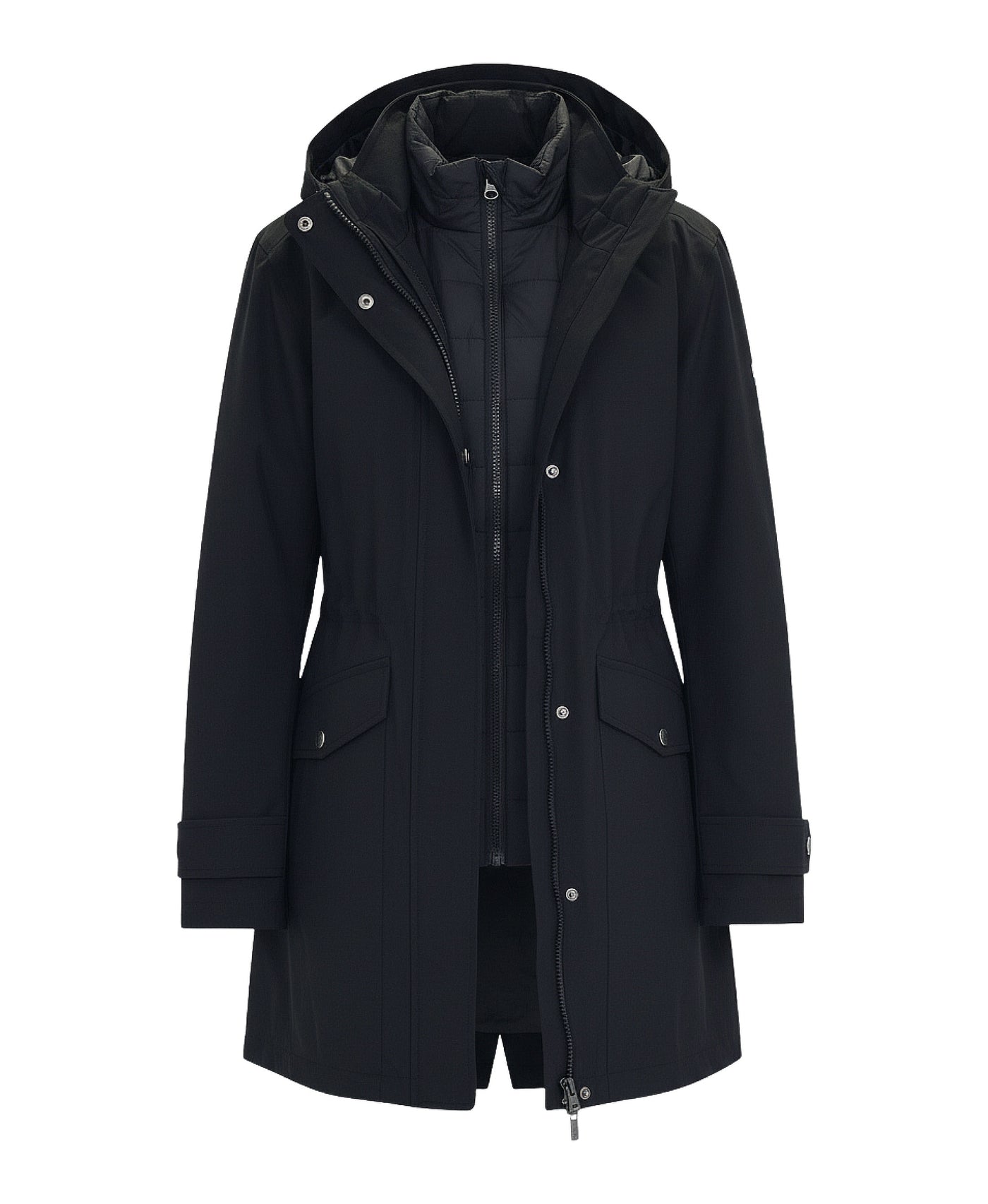 Packable Hooded Rain Coat view 5