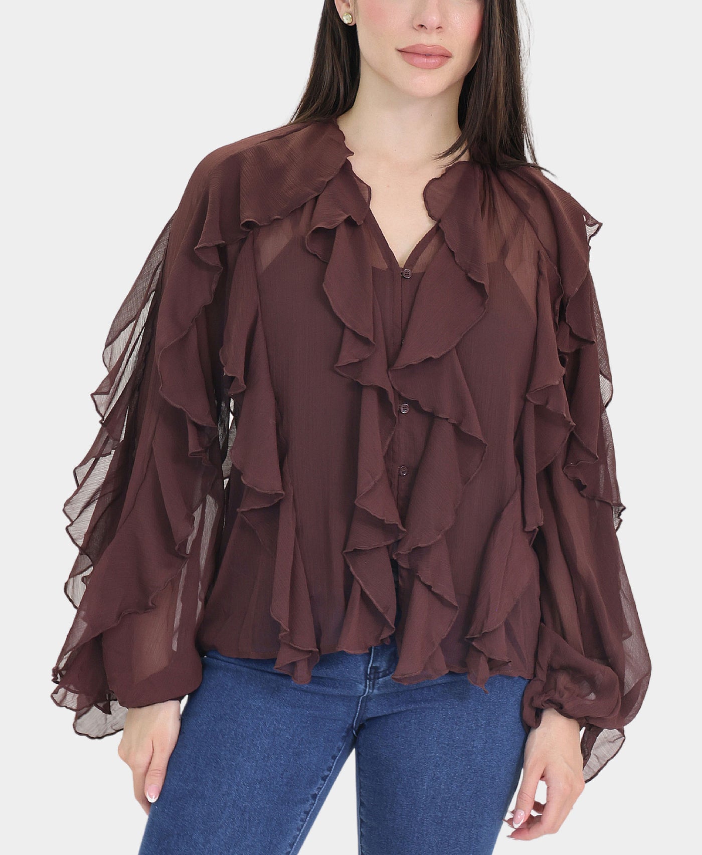 Ruffle Blouse view 1