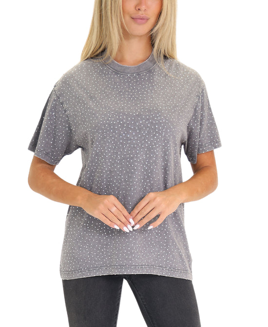 Crystal Covered Tee view 