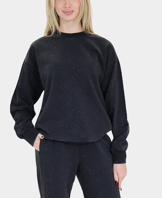 Crew Neck w/ Crystals view 