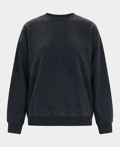 Crew Neck w/ Crystals image 3