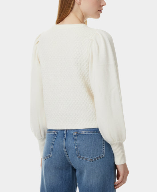 Sweater w/ Crochet Detail view 