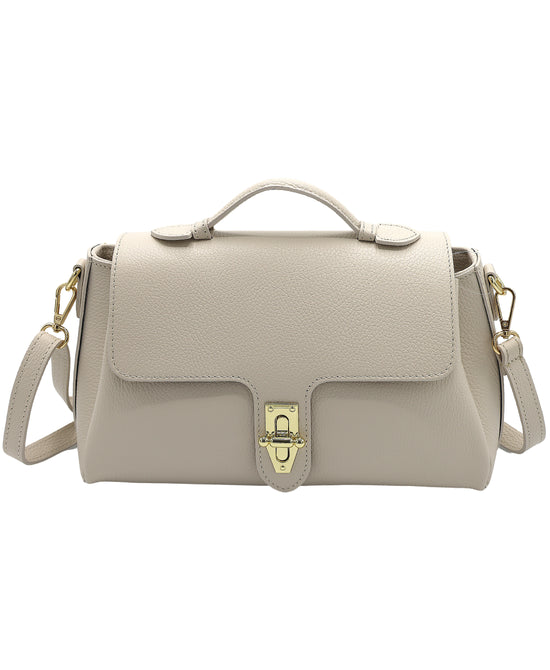 Rectangle Leather Handbag view 