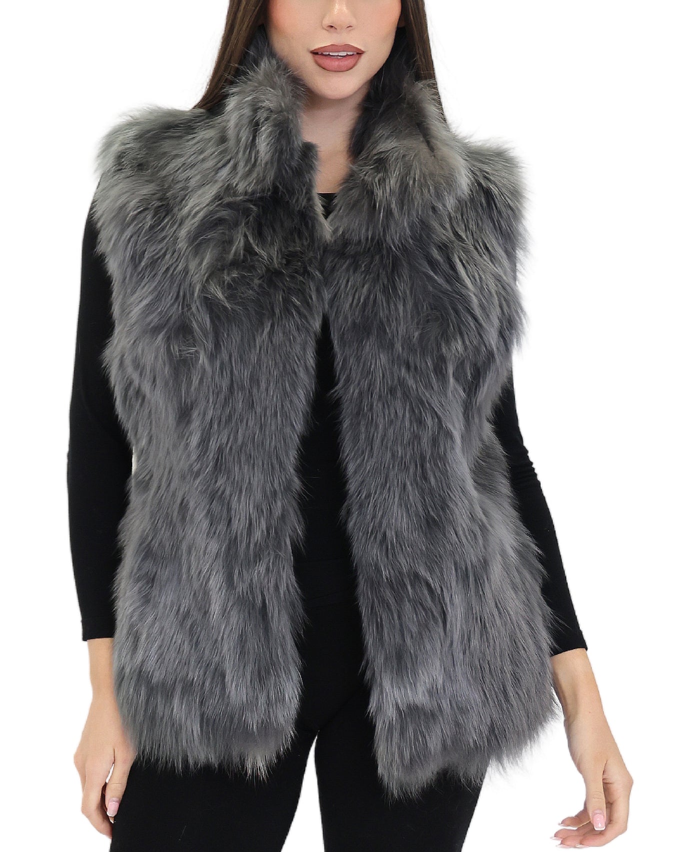 Fox Fur Vest view 1