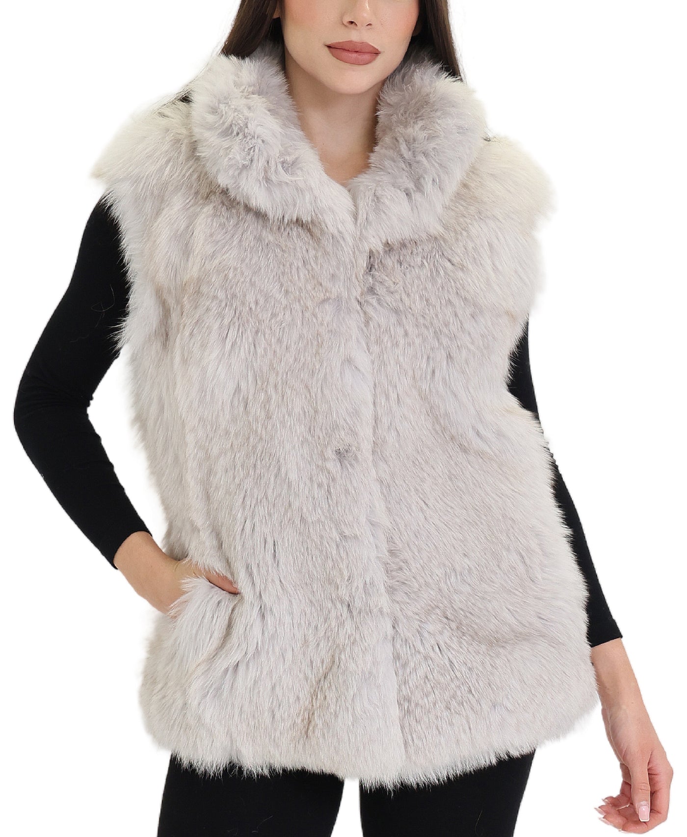 Fox Fur Vest view 1