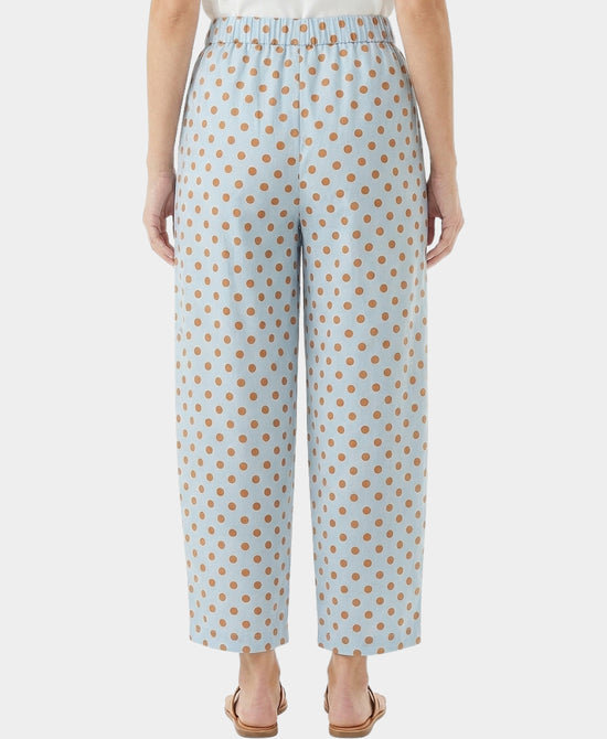
Polka Dot Pants in BLUE/ORANGE view 2