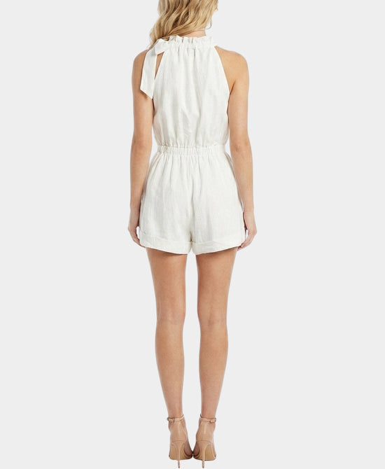 
Romper w/ Front Tie in WHITE view 2