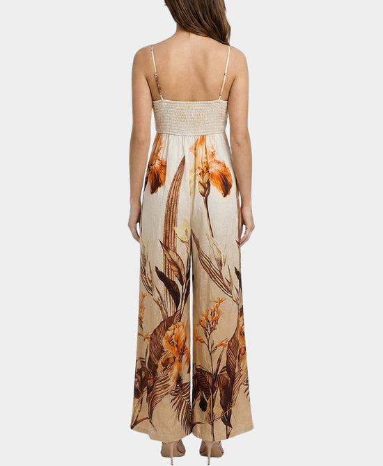 
Printed Jumpsuit in BEIGE/BROWN view 2