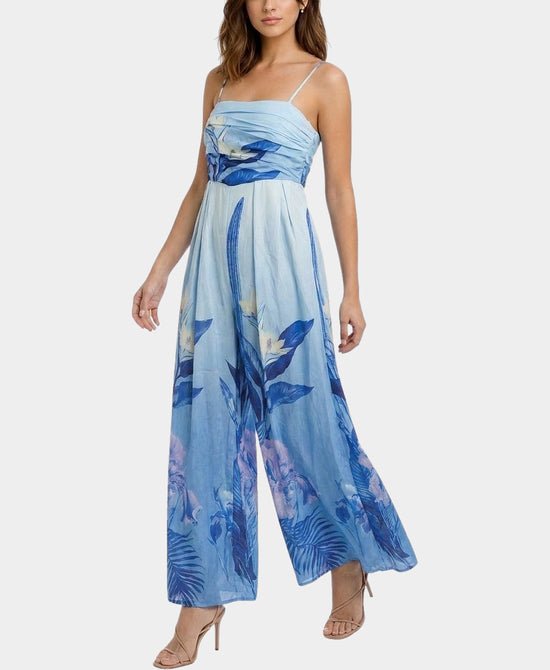 
Printed Jumpsuit in BLUE view 1