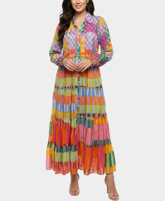 Multicolor Maxi Dress view 1