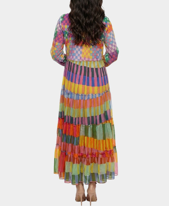 Multicolor Maxi Dress view 2