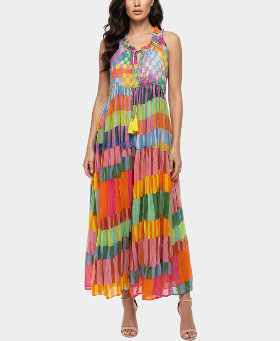 Multicolor Maxi Dress view 1
