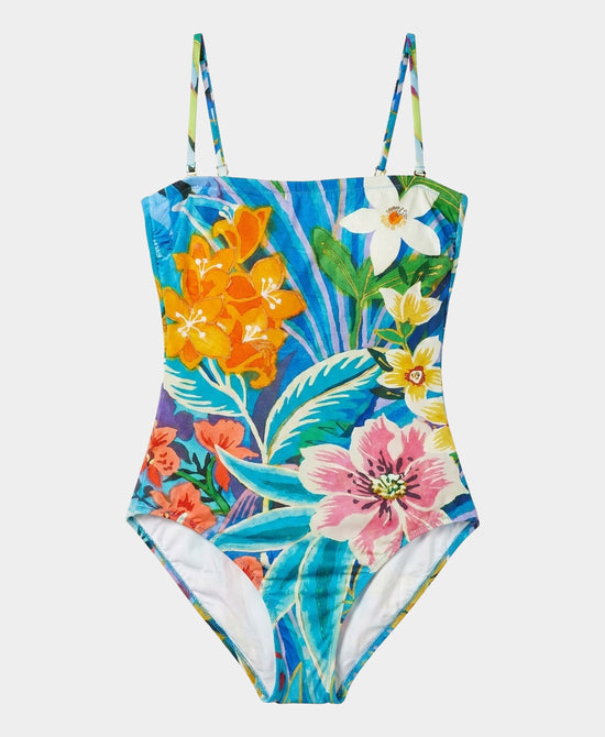 
Printed One Piece Swimsuit in MULTI view 2