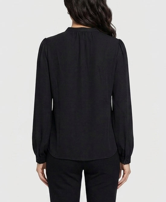 
Solid Blouse in BLACK view 2