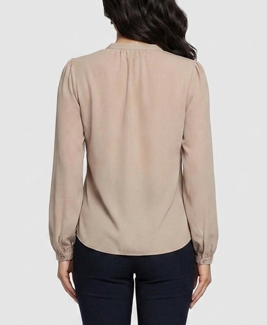 
Solid Blouse in BEIGE view 2