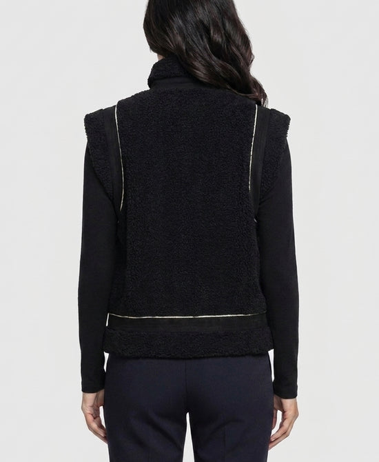 
Teddy Vest in BLACK view 2