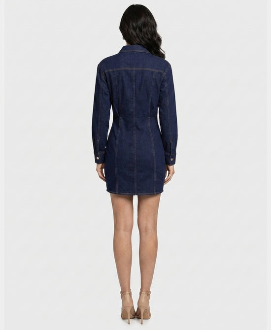 
Denim Dress in DARK WASH view 2