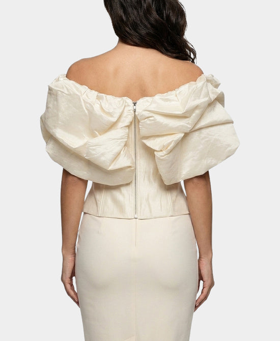 
Off The Shoulder Corset in IVORY view 2