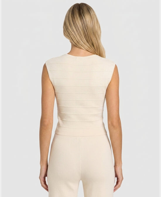 
Top w/ Gold Hardware in BEIGE view 2
