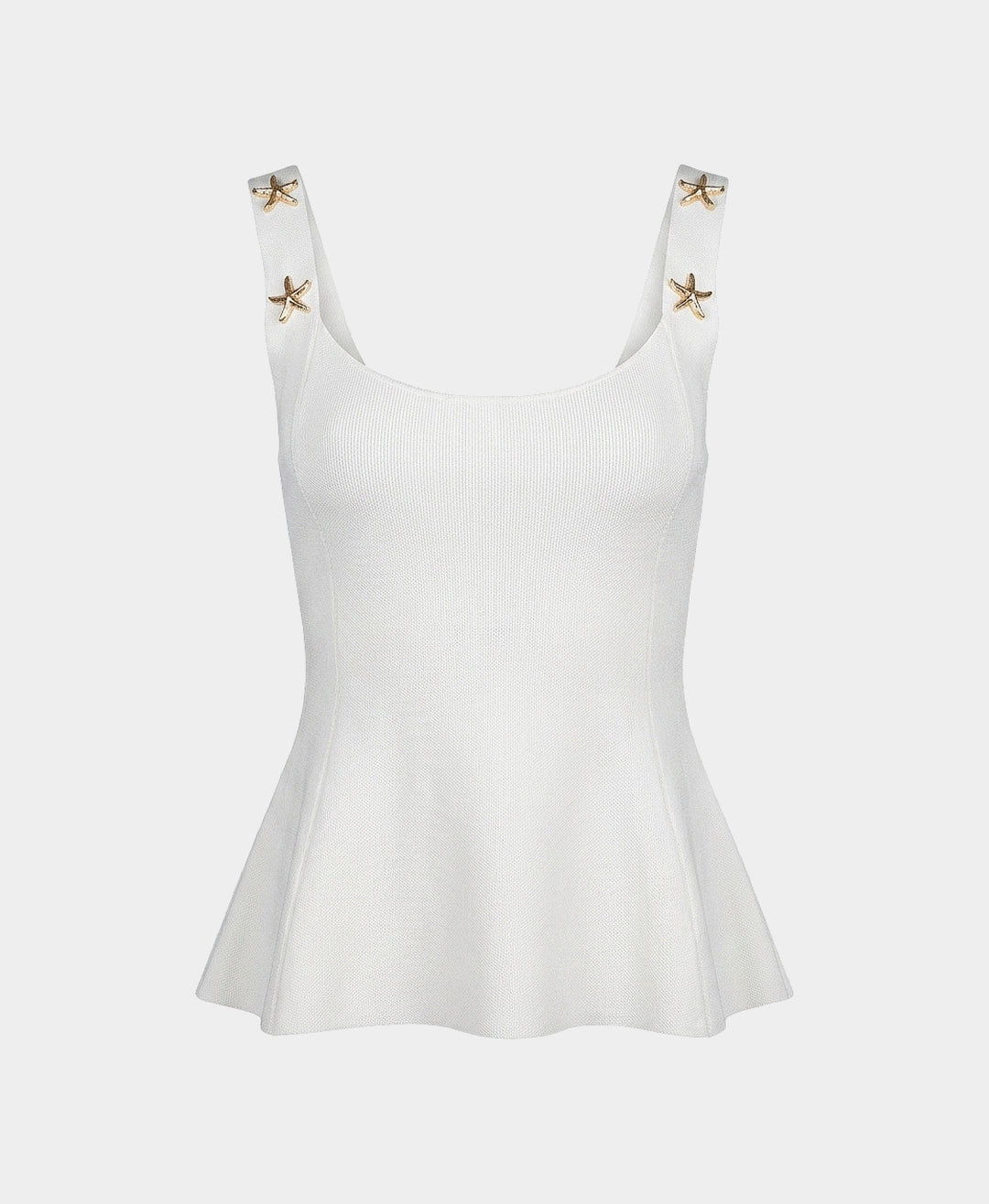 Peplum Tank w/ Starfish Detail – FOX'S - Online