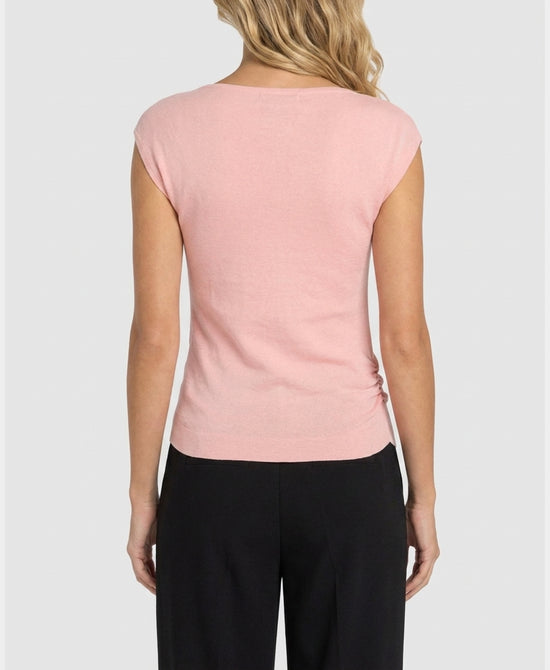 
Top w/ Gold Hardware in pink view 2