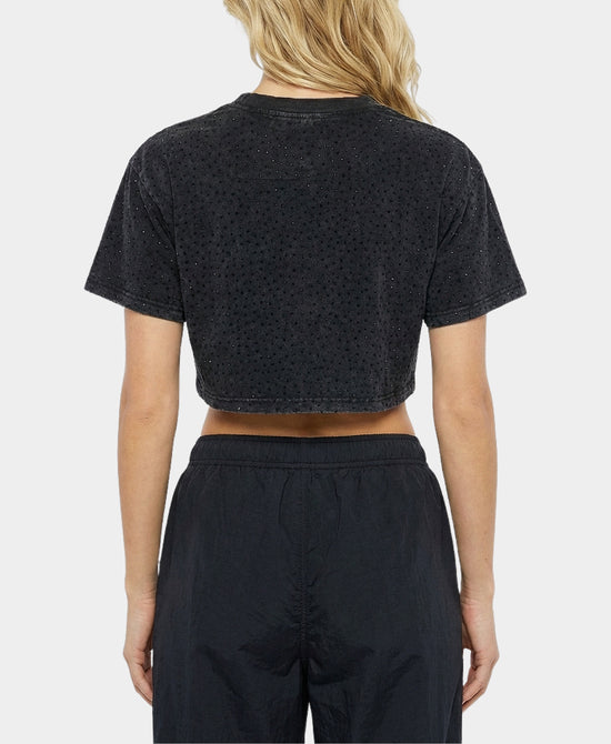 Cropped Crystal Tee view 2