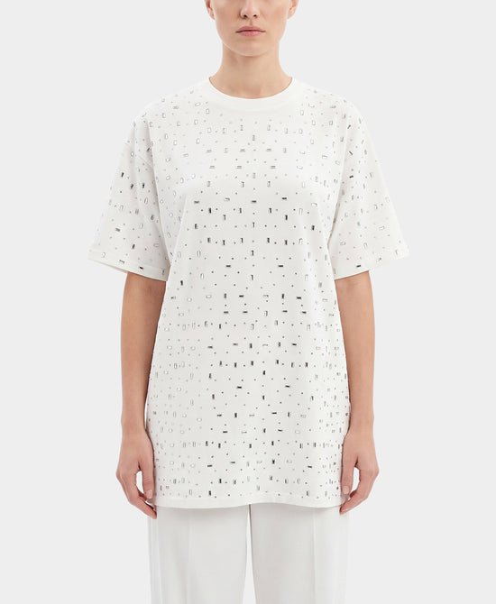 Oversized Crystal Tee view 1