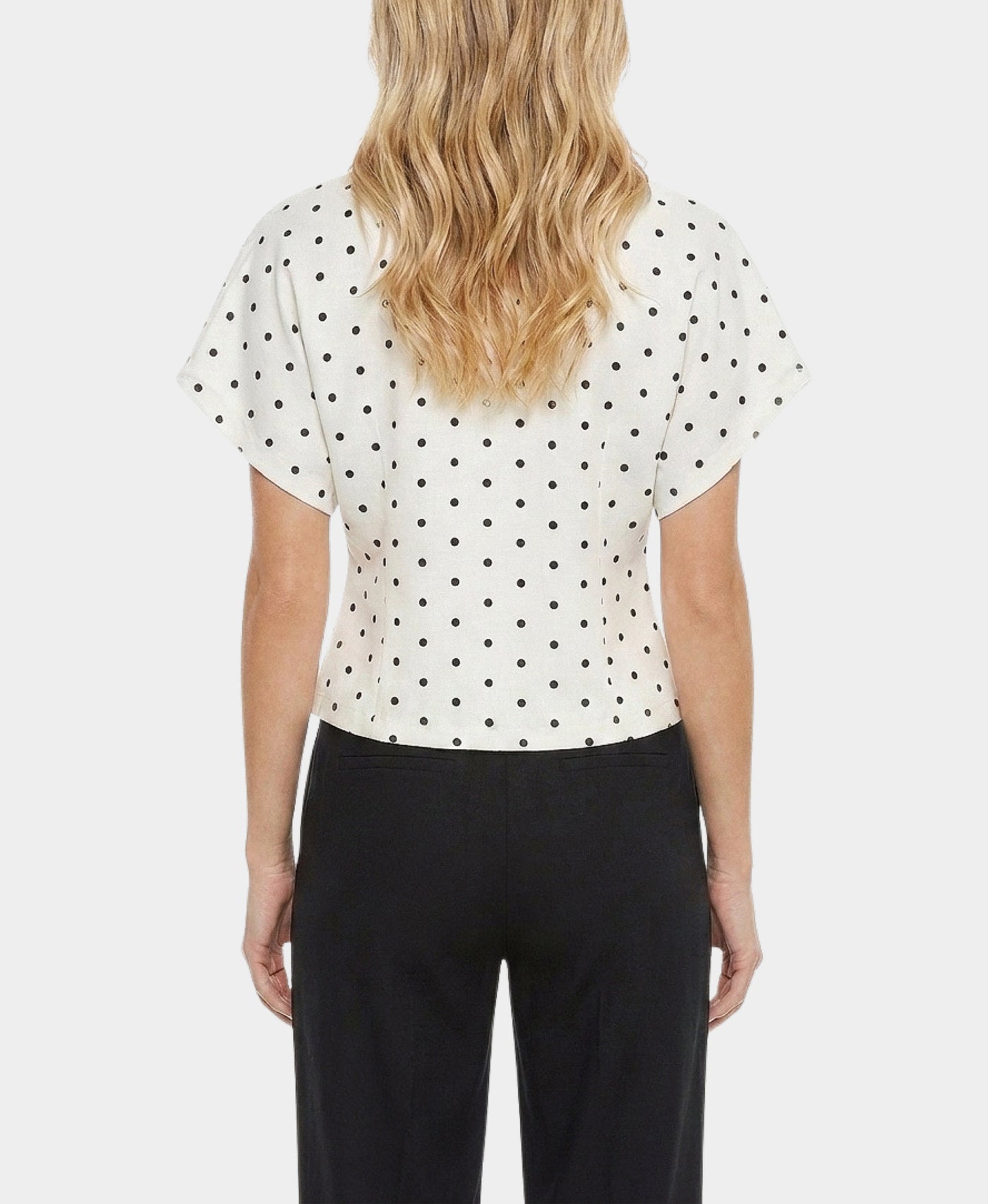 Polka Dot Knit Top – FOX'S - Online