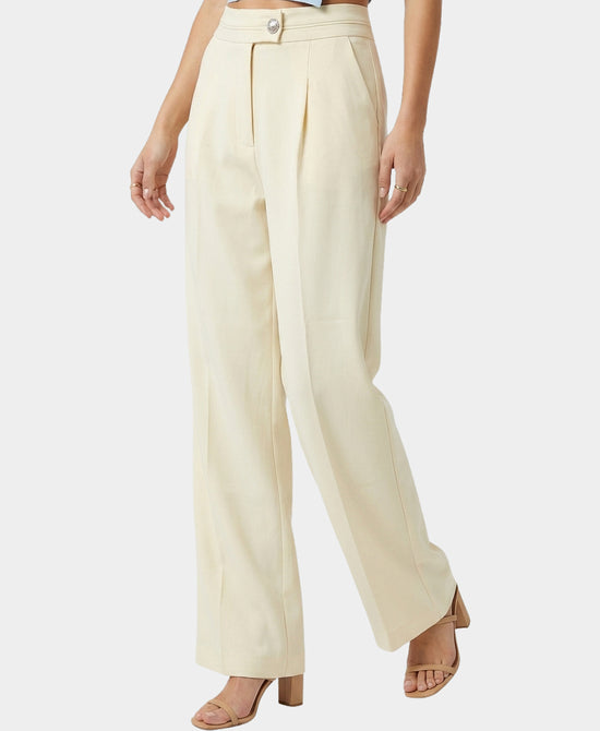 
Wide Leg Pants in IVORY view 1