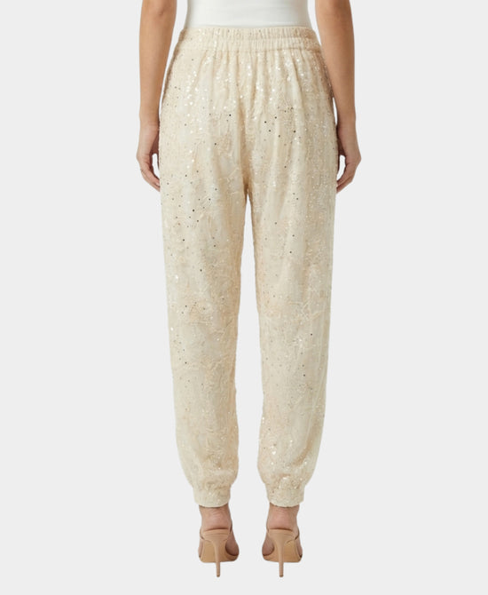 Embroidered Pants w/ Sequins view 2