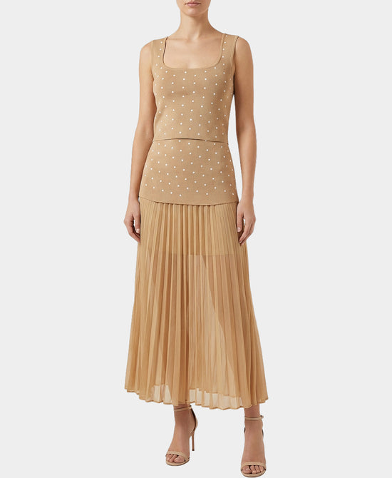 Polka Dot Top & Skirt - 2 Pc Set view 1