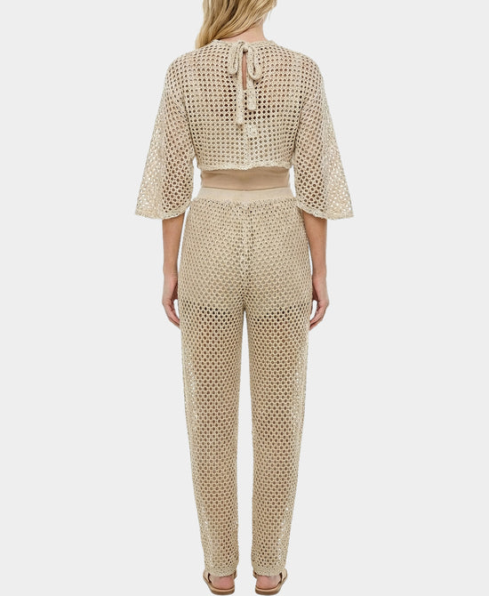 Crochet Top & Balloon Pants - 2 Pc Set view 2