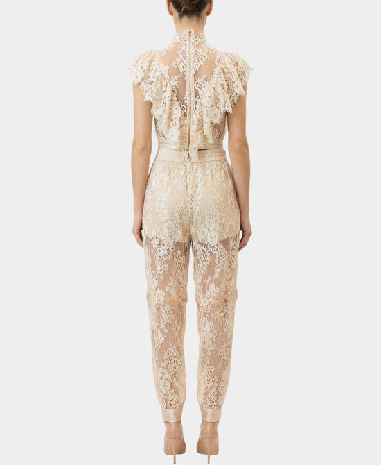 Lace Ruffle Top & Pants - 2 Pc Set view 2