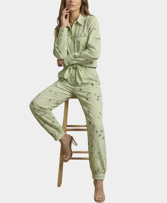 Striped Top w/ Sequins & Pants - 2 Pc Set view 1