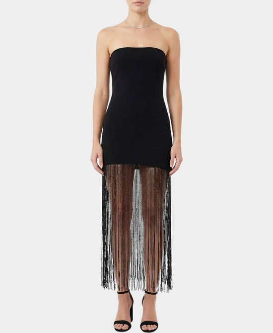Dress w/ Metallic Fringe view 1