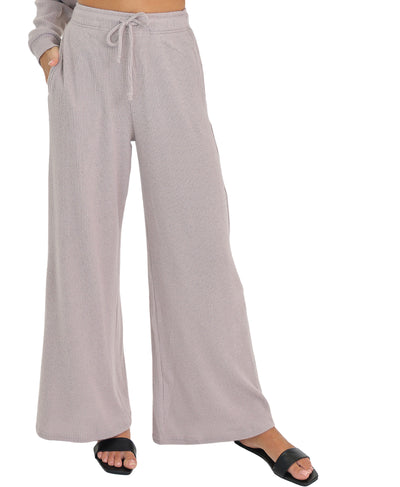 Ribbed Knit Sweatpants image 1