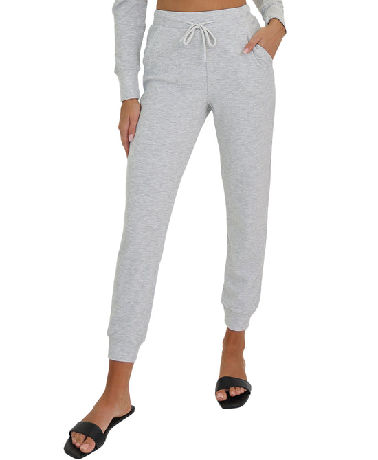 Waffle Knit Joggers view 